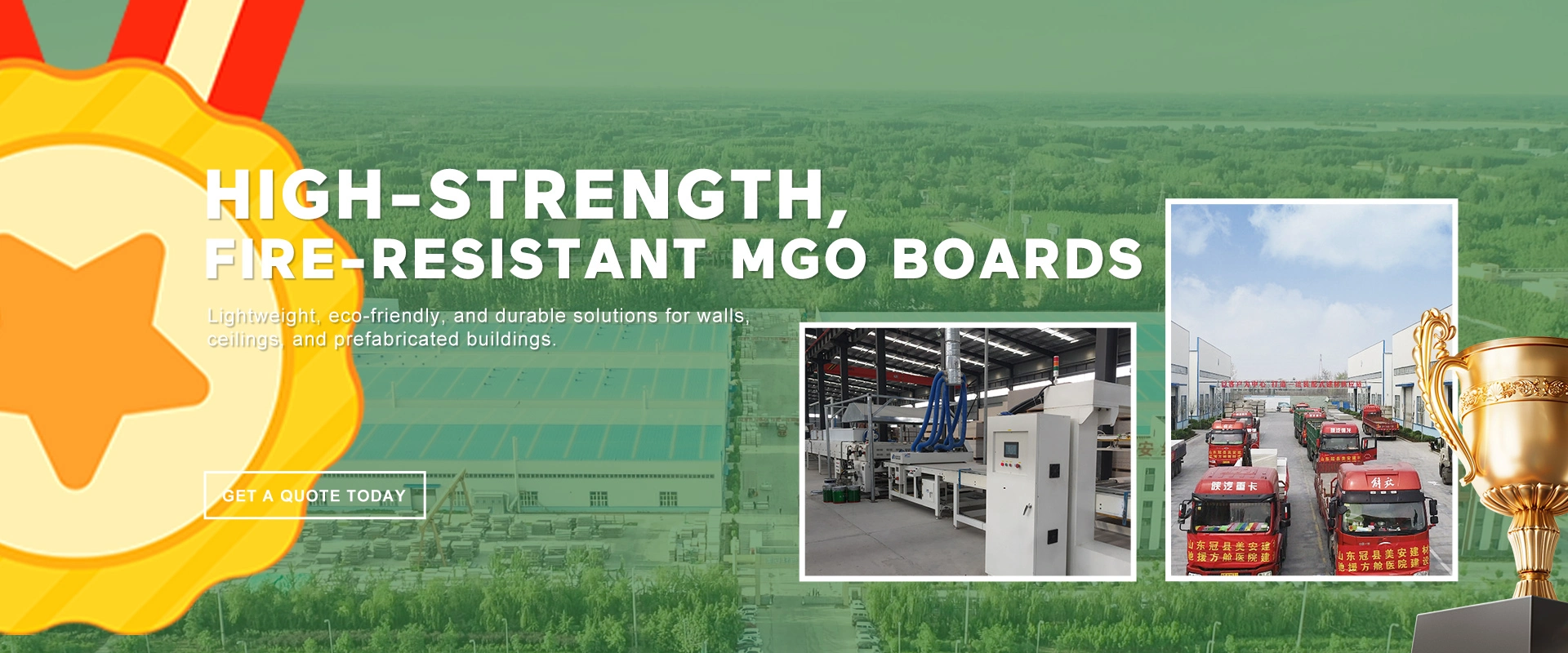 Magnesium oxide board for fire-resistant, lightweight, and eco-friendly building solutions