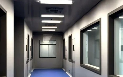Fireproof ceiling partition application-glass magnesium board